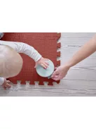 Baby Dan Puzzle habszivacs játszószőnyeg Warm Rose 90x90 cm