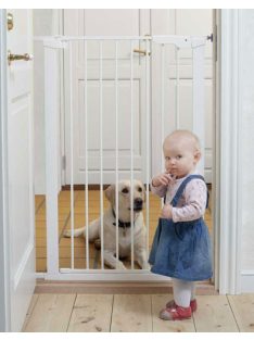Babydan Premier PET GATE magas rács 73-86 cm, fehér