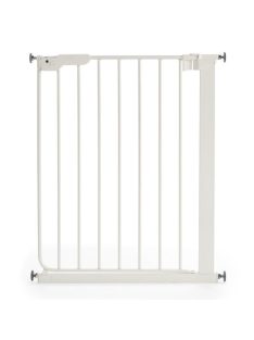 Babydan SlimFit védőrács, fehér fém, 60,5-66,5cm