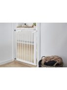 Babydan SlimFit védőrács, fehér fém, 60,5-66,5cm