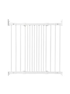   Babydan Flexi Fit fehér fém biztonsági ajtórács 67-105,5 cm, csavaros