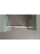 Babydan Flexi Fit fehér fém biztonsági ajtórács 67-105,5 cm, csavaros