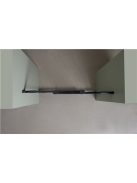 Babydan Flexi Fit fekete fém biztonsági ajtórács 67-105,5 cm, csavaros