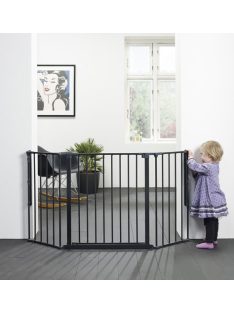 Babydan Flex M térkorlát 90-140 cm fekete