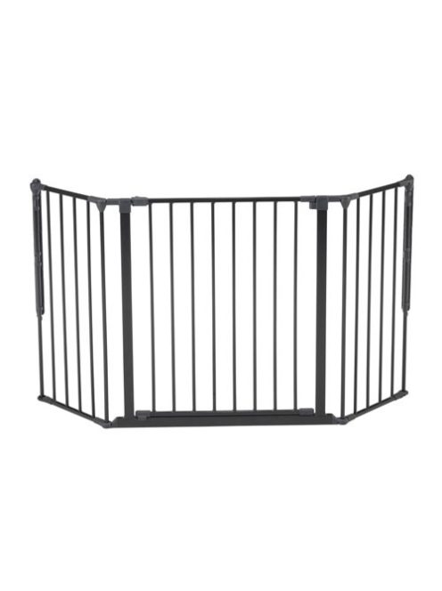 Babydan Flex M térkorlát 90-140 cm fekete