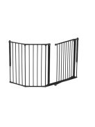 Babydan Flex M térkorlát 90-140 cm fekete