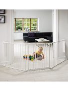 Babydan Flex L térkorlát 90-225 cm fehér