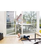 Babydan Flex L térkorlát 90-225 cm fehér