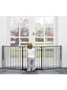 Babydan Flex L térkorlát 90-225 cm fekete