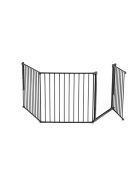 Babydan Flex L térkorlát 90-225 cm fekete