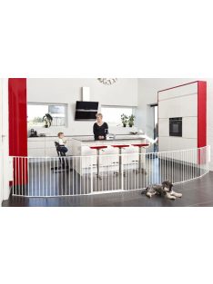 Babydan Flex XXL térkorlát 90-350 cm fehér