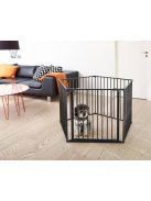 Babydan Flex XXL térkorlát 90-350 cm fekete