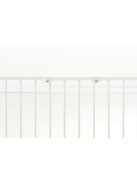 Pet Gate Streamline védőrács, fehér fém 63,5-107 cm