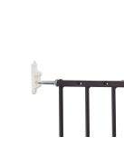 Pet Gate Streamline védőrács, fekete fém 63,5-107 cm