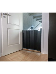   Babydan Guard Me Black összecsukható ajtórács 55-89 cm, fekete