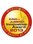 Babydan Guard Me Black összecsukható ajtórács 55-89 cm, fekete