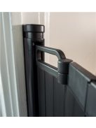 Babydan Guard Me Black összecsukható ajtórács 55-89 cm, fekete