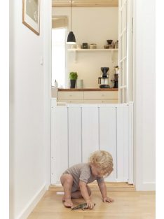   BabyDan Alma Fehér lamellás ajtórács 55-89 cm, csavarozható