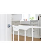 Babydan nyomászárórács Lise fehér, fém 60,5 - 66,5 cm