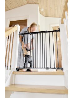   Térrács Babydan Ebba Fekete 67-105,5 cm fém, csavarozható