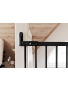 Térrács Babydan Ebba Fekete 67-105,5 cm fém, csavarozható