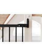 Térrács Babydan Ebba Fekete 67-105,5 cm fém, csavarozható