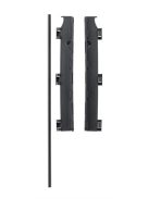 Babydan Supreme Olaf térkorlát 90 - 140 cm fekete