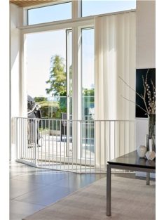 Babydan Supreme Olaf X térkorlát 90 - 225 cm fehér