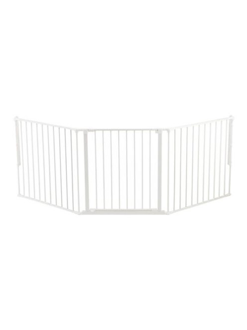 Babydan Supreme Olaf X térkorlát 90 - 225 cm fehér