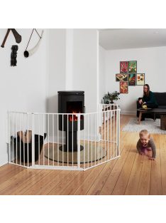 Babydan Supreme Olaf XX térkorlát 90 - 270 cm fehér