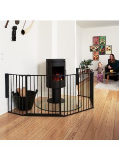 Babydan Supreme Olaf XX térkorlát 90 - 270 cm fekete