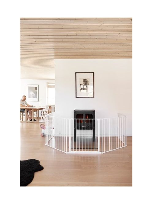 Babydan Supreme Olaf XXX térkorlát 90 - 350 cm fehér