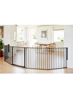 Babydan Supreme Olaf XXX térkorlát 90 - 350 cm fekete