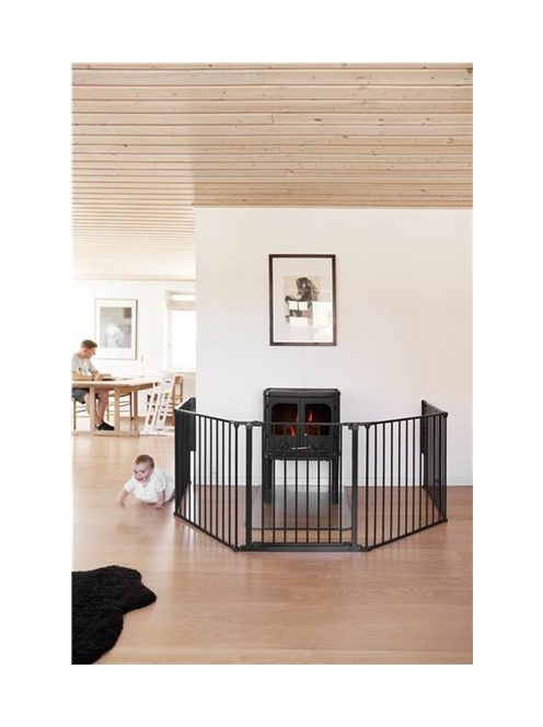 Babydan Supreme Olaf XXX térkorlát 90 - 350 cm fekete