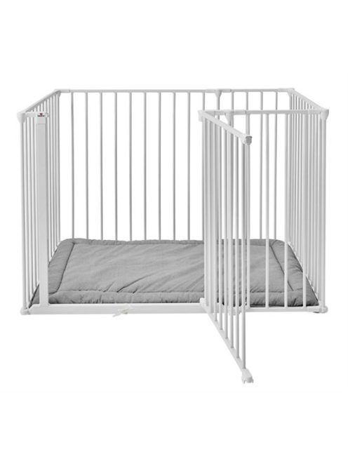 Babydan járóka Supreme OLAF Rectangle matraccal fehér