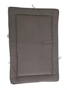 Babydan járóka Supreme OLAF Rectangle matraccal fekete