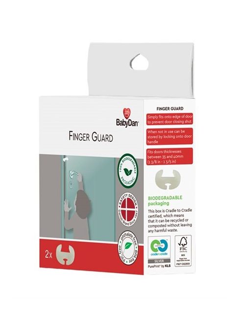 BabyDan Finger Guard Ujjvédő ajtóra 2 dbs, BIO
