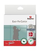 BabyDan Easy Fix Catch univerzális zár fiókhoz, szekrényajtóhoz, ragasztással, BIO