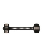 BabyDan Multi Purpose Lock univerzális zár fiókhoz, szekrényajtóhoz BIO, charcoal