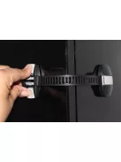 BabyDan Multi Purpose Lock univerzális zár fiókhoz, szekrényajtóhoz BIO, charcoal