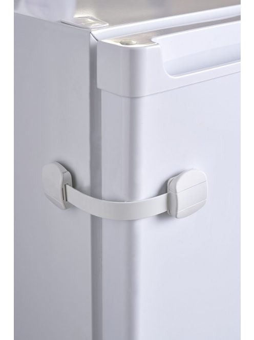 BabyDan Multi Purpose Lock univerzális zár fiókhoz, szekrényajtóhoz, BIO, fehér, 2db