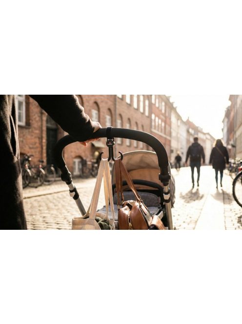 BabyDan univerzális dupla akasztó tépőzárral, 2 db