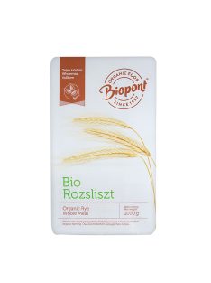 Biopont bio teljes kiőrlésű rozsliszt 1000 g