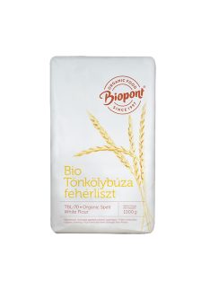 Biopont bio tönkölybúza fehérliszt tbl80 1000 g