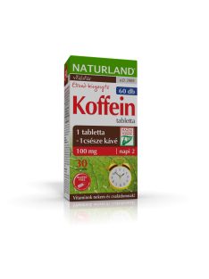 Naturland koffein tabletta 60 db