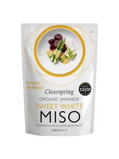 Clearspring bio édes fehér miso-tasakos 250 g