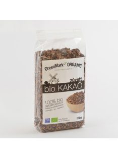 Greenmark bio kakaóbab pörkölt zúzott 150 g