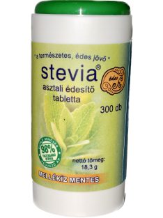 Stevia tabletta mellékíz mentes 300 db