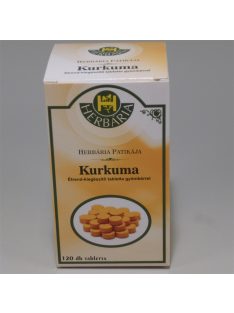 Herbária kurkuma-gyömbér tabletta 120 db