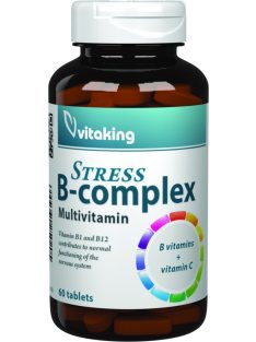 Vitaking stressz b-complex tabletta 60 db